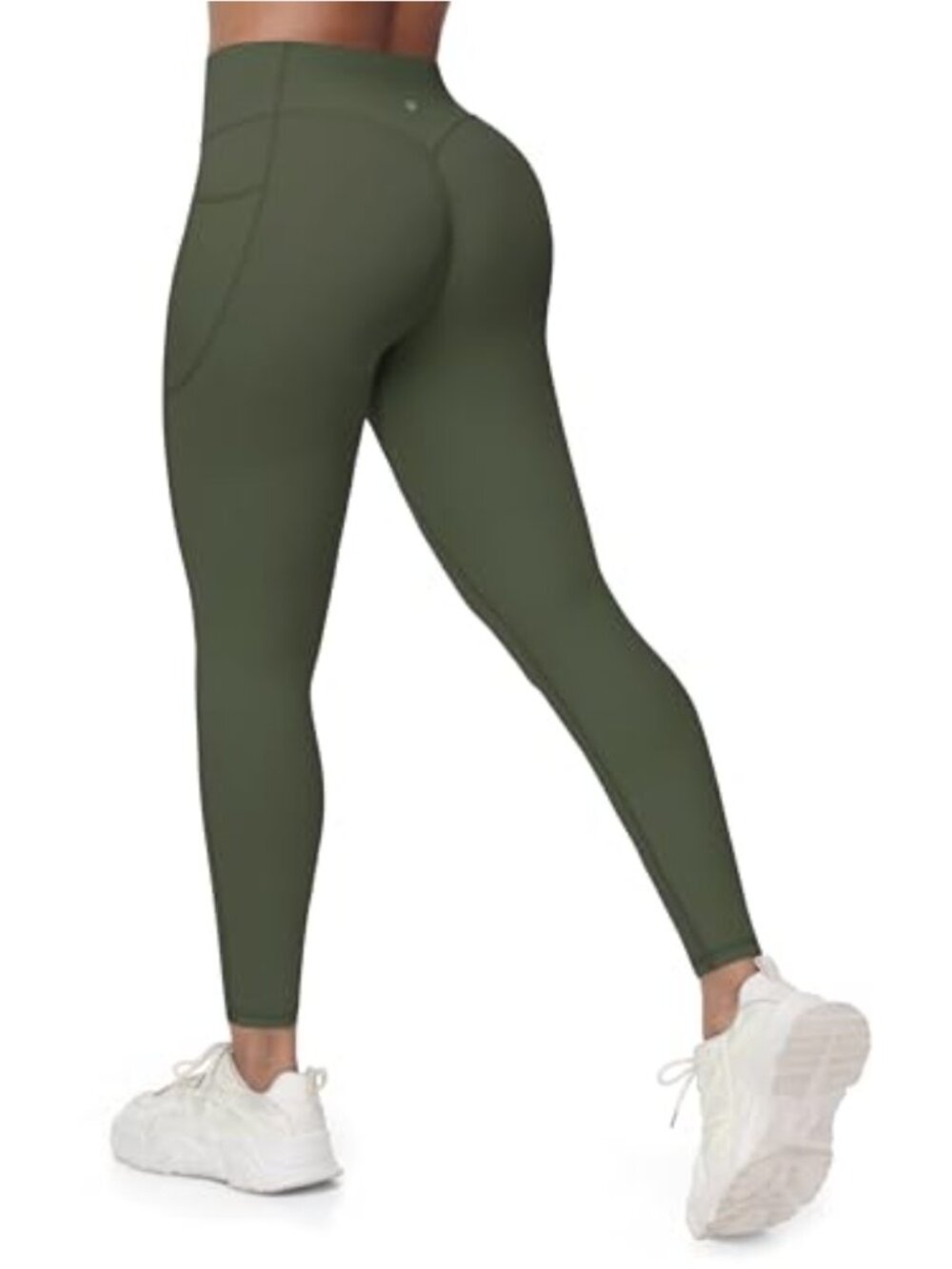 High Waisted Tummy Control Yoga Leggings with Pockets Hidden Scrunch